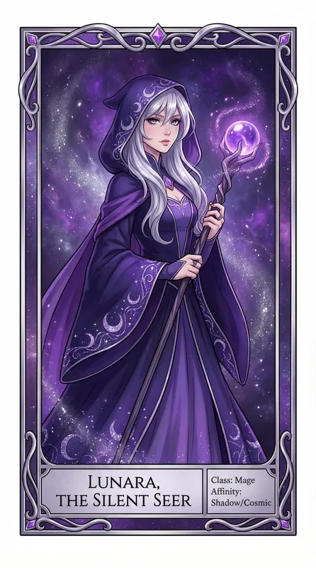 月影法师·露娜拉——3d同人动漫相关推荐角色